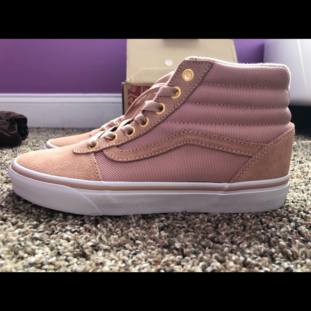 Mahogany Rose New Vans